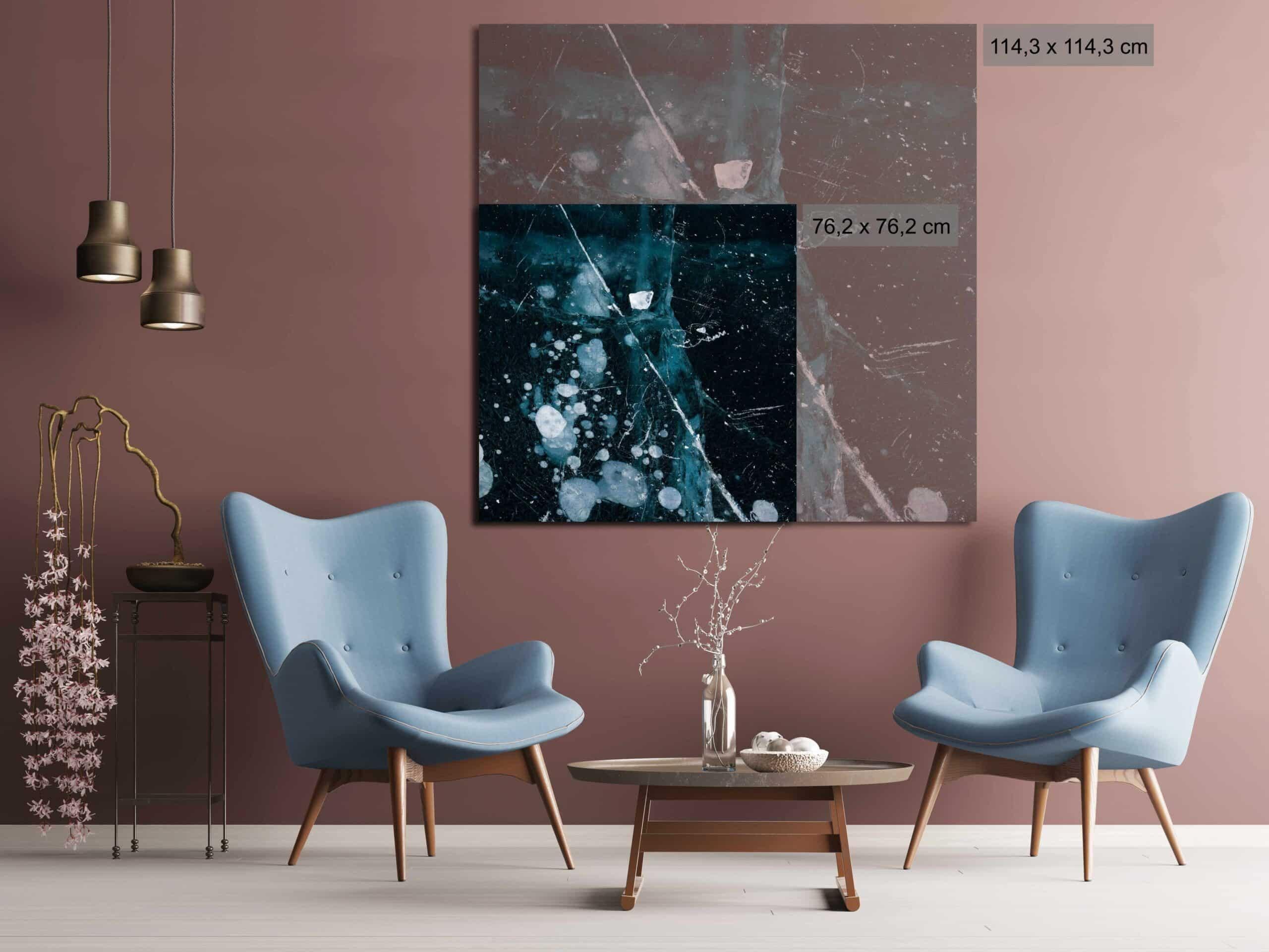 Cryo IX de Luca Marziale  - Fotografía de paisaje, Lago Abraham, Canadá, hielo en venta 6
