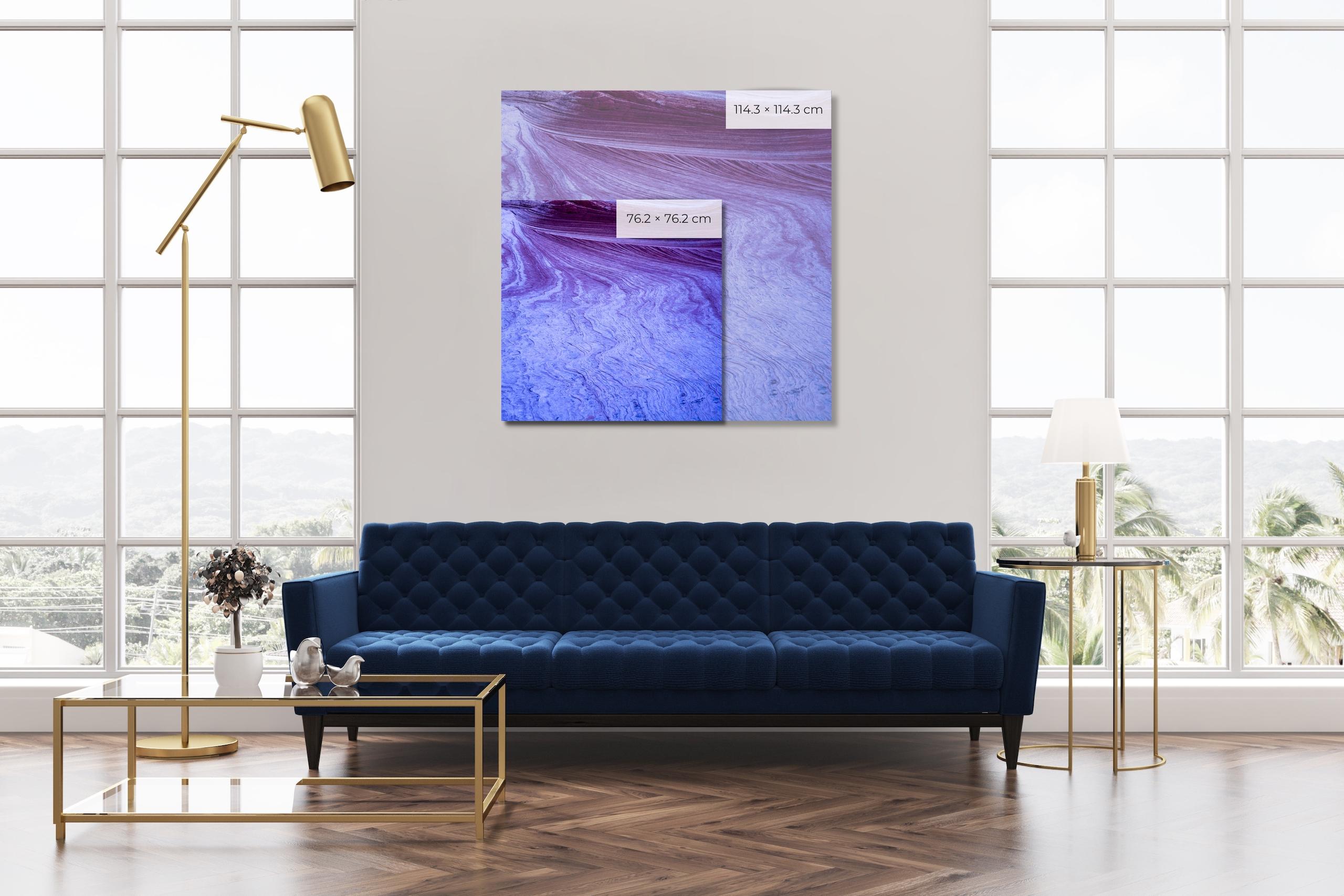 Strata III von Luca Marziale - Contemporary fine art photography, vivid landscape im Angebot 1