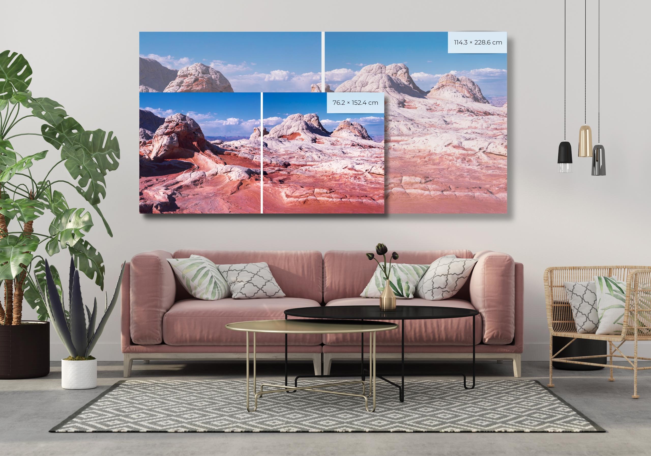 Strata VII von Luca Marziale - Contemporary fine art photography, vivid landscape im Angebot 1