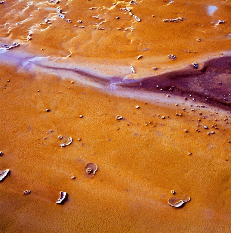 Study XVII is a color photograph by contemporary artist Luca Marziale. 
The Studies series, photographed in the Yellowstone National Park (USA), has started Luca Marziale’s work on micro-landscapes. Indeed, it was here that the artist developed an