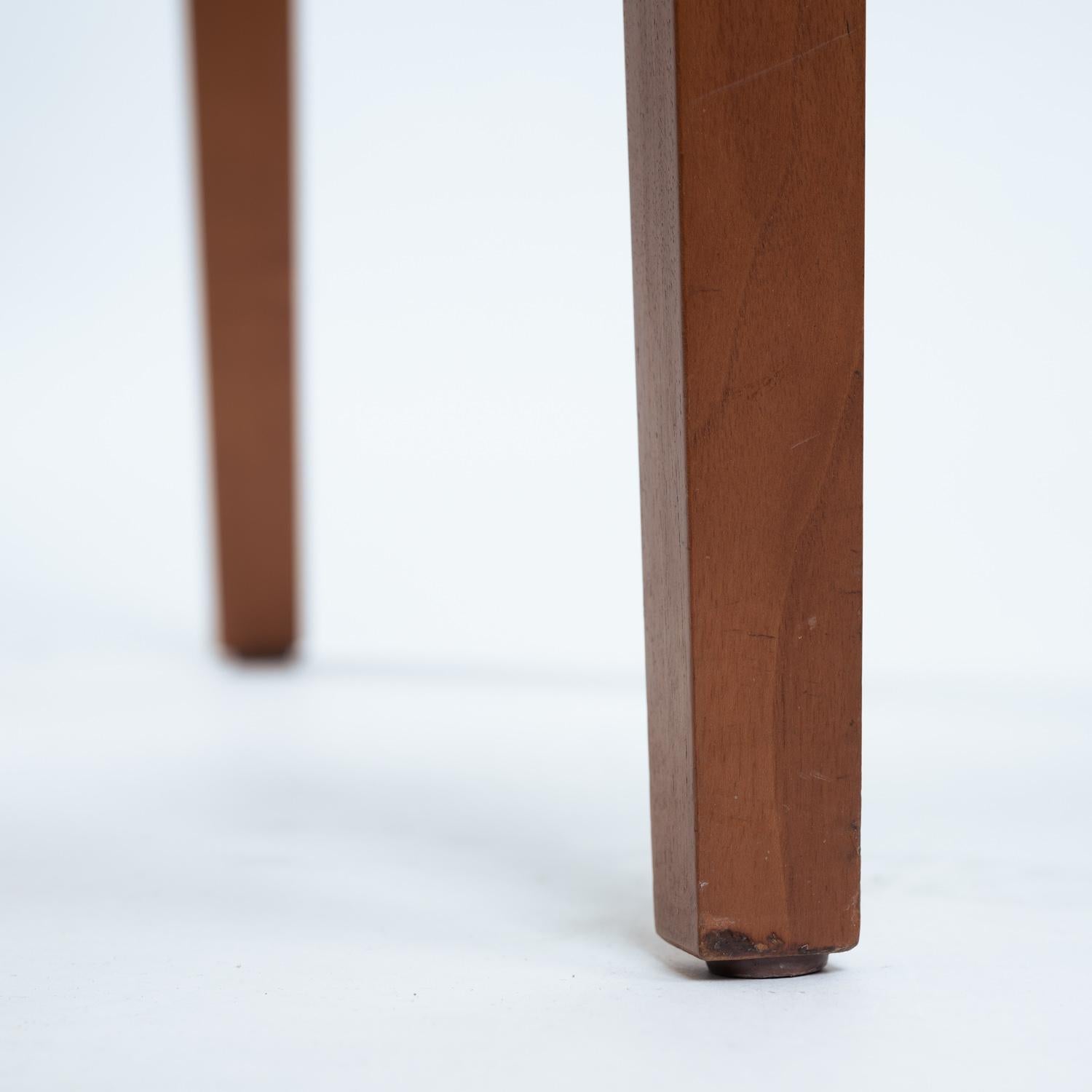 Luca Meda Risiedo rope walnut dining chairs by for Molteni, Italy 1980s 3