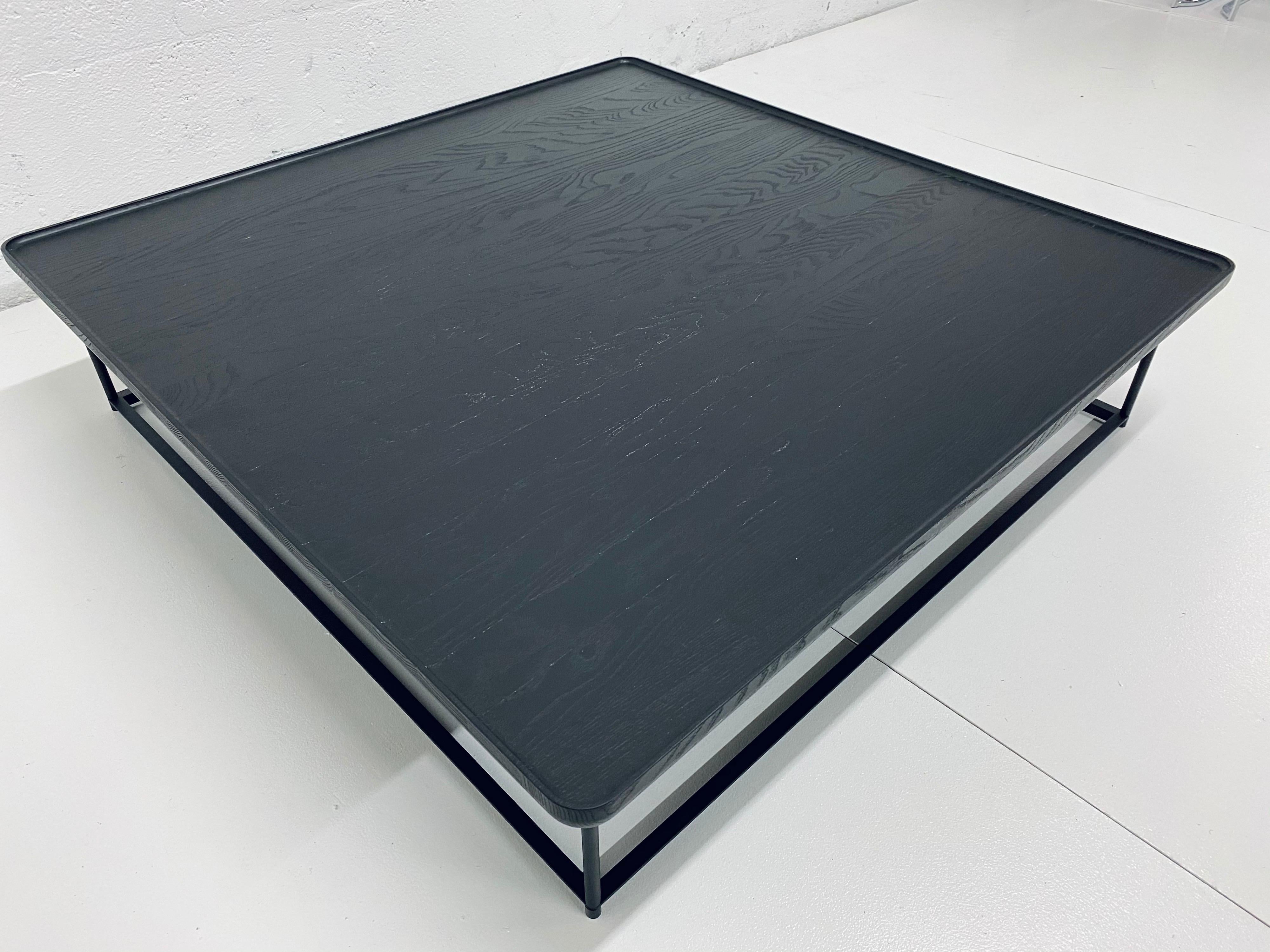 black stain coffee table