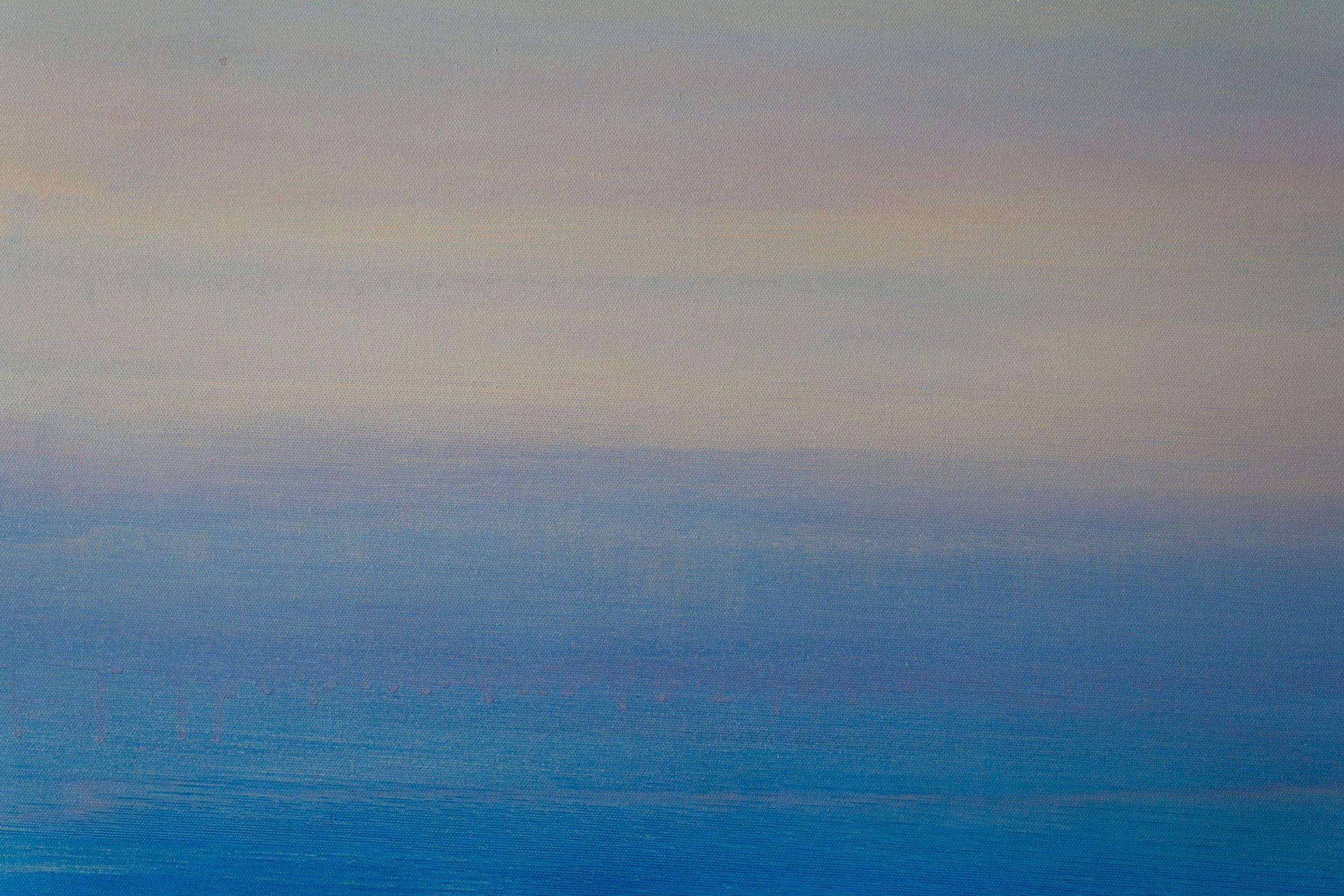 blue #40, Painting, Acrylic on Canvas For Sale 1