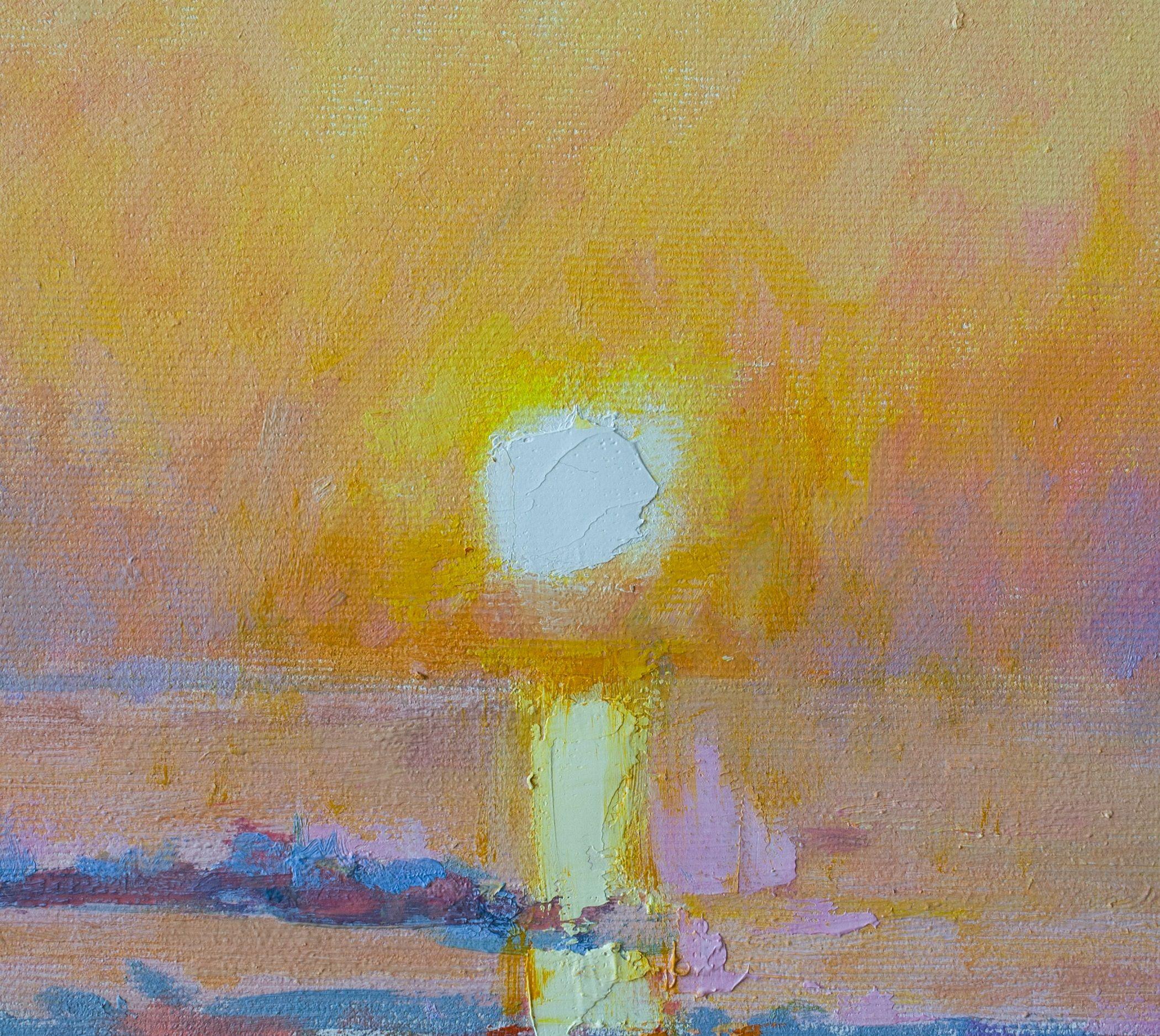 first light, Painting, Oil on Canvas For Sale 1