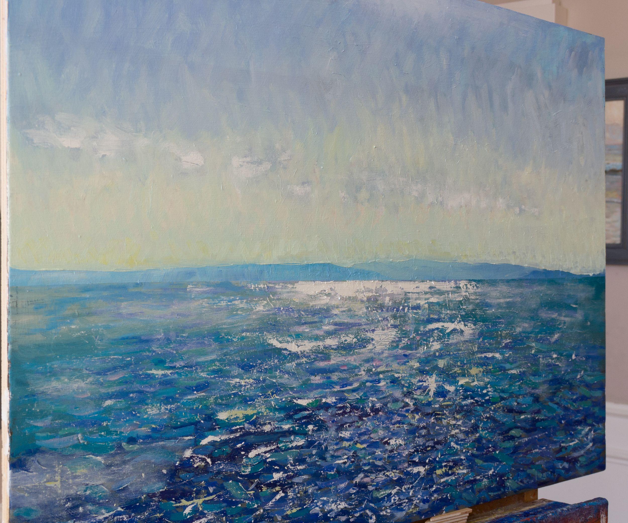 luce #10, Pittura, Olio su pannello di Wood in vendita 2