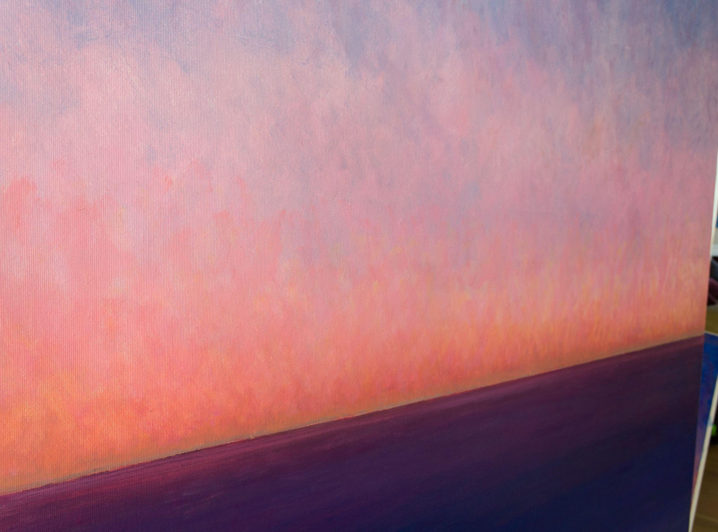 L'opera è un dipinto originale, un olio su tela realizzato a mano. Questa serie di dipinti è il risultato di oltre 15 anni di studio dal vivo dei paesaggi. Dipingendo in aria, montando il cavalletto e la tela direttamente sul luogo prescelto, ho