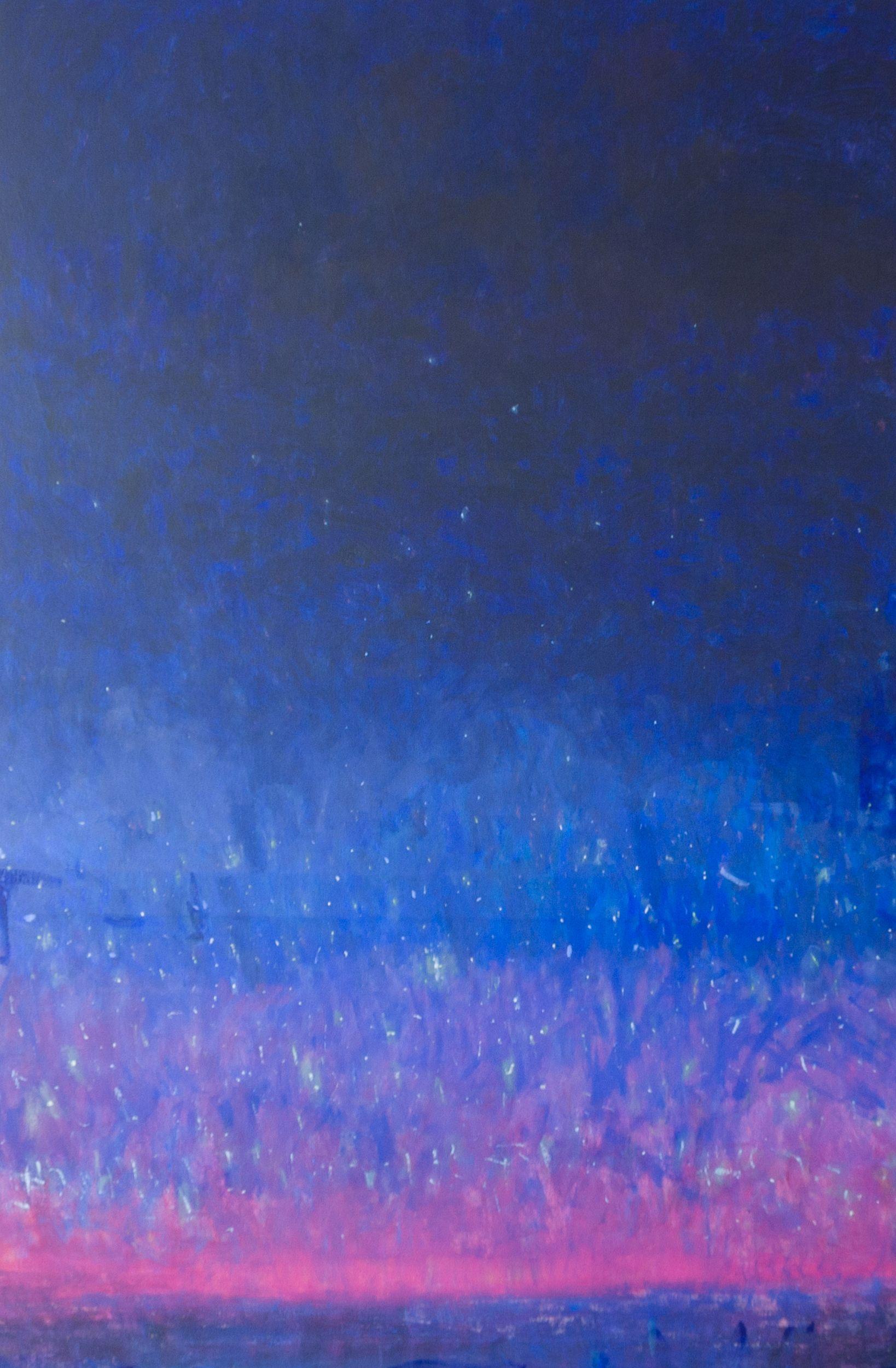 luca raimondi Abstract Painting - light #26, Painting, Oil on Canvas