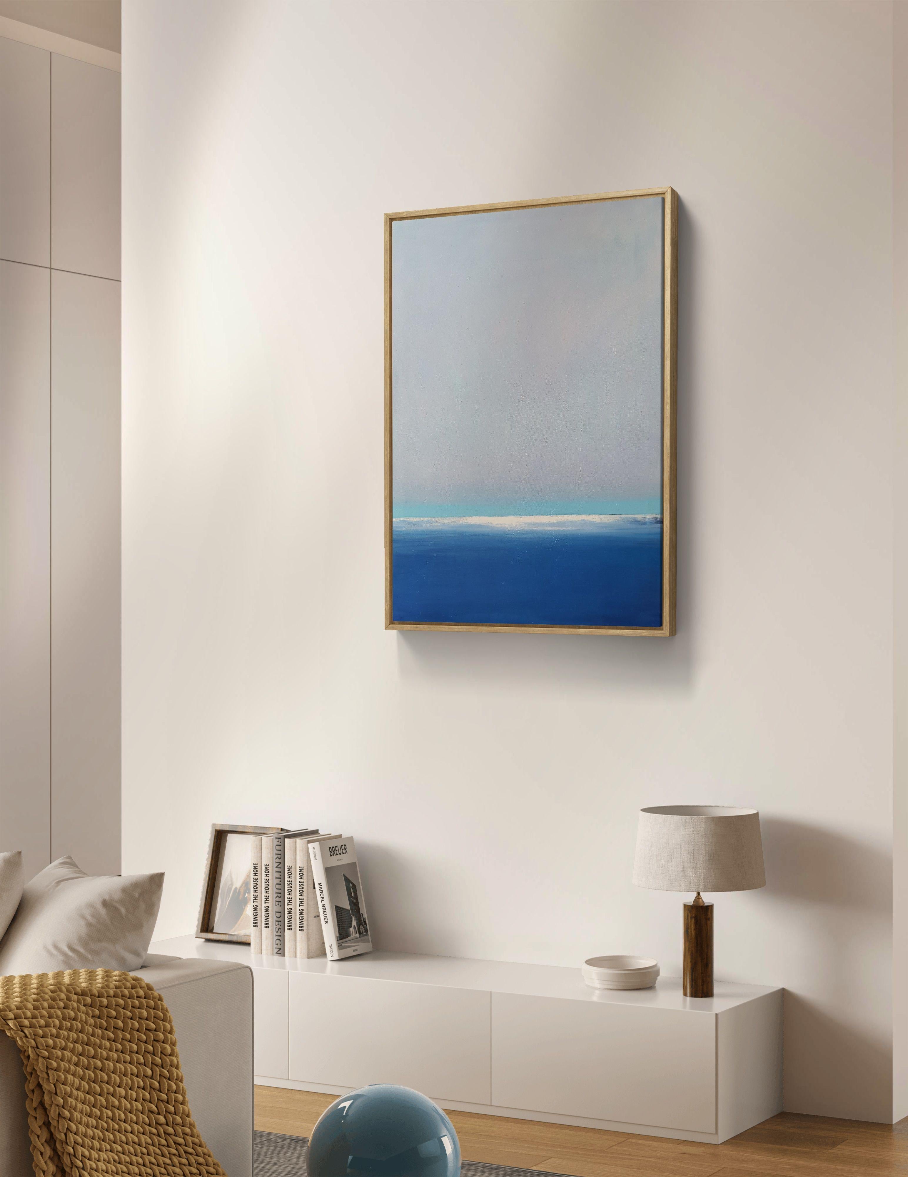 The work is an original painting, it is a hand made oil on canvas. This series of paintings is the result of over 13 years of live study of landscapes. Painting in the air, mounting the easel and the canvas directly on the chosen place, I tried to