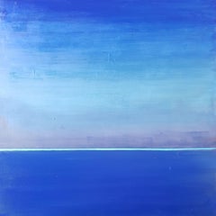 blu aperto #12, Pittura, Olio su tela