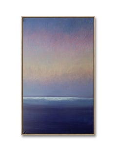 blu aperto #4, Pittura, Olio su tela