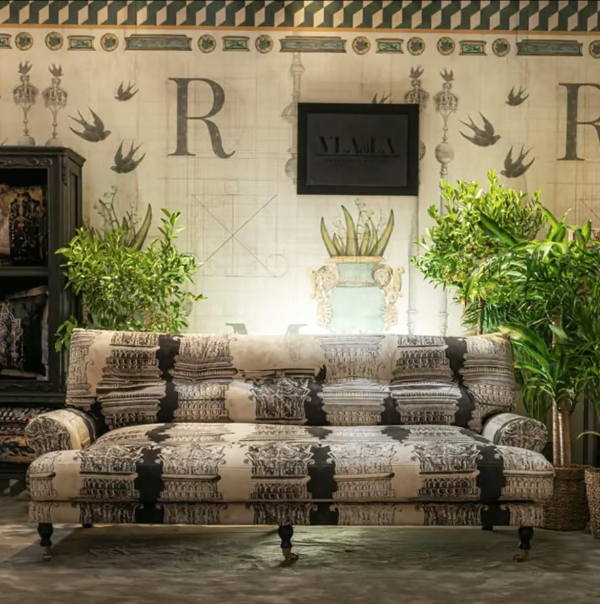 Romanian Lucania Centuries Sofa For Sale