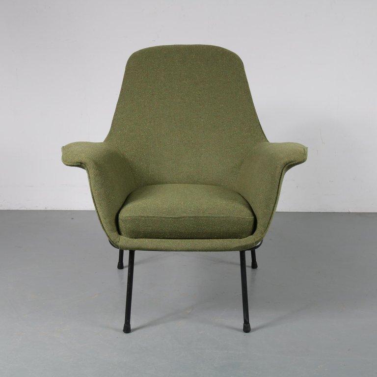 “Lucania” Chair by Giancarlo de Carlo for Arflex, Italy 1950 For Sale 1