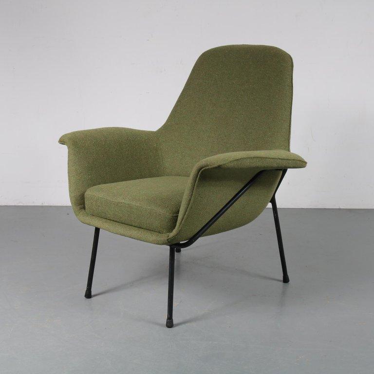 “Lucania” Chair by Giancarlo de Carlo for Arflex, Italy 1950 For Sale 3
