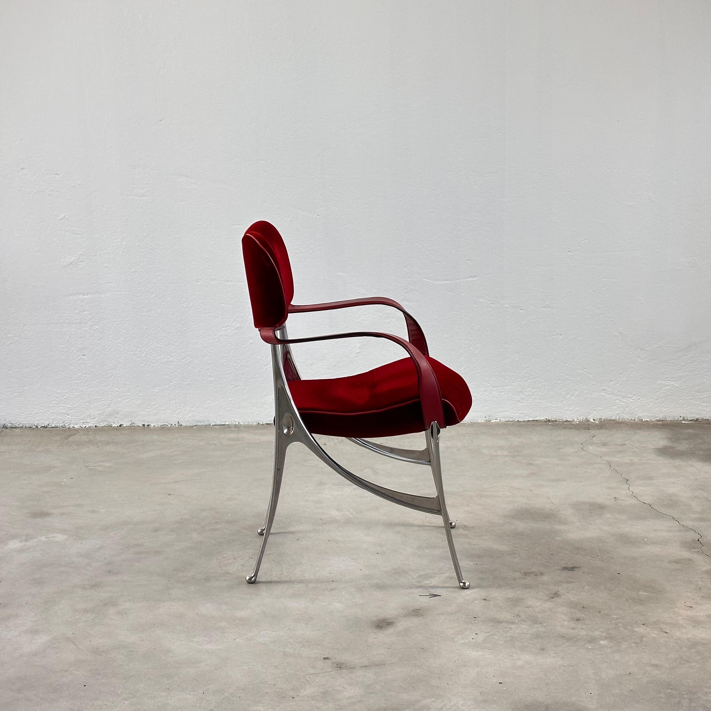 Mid-Century Modern Lucas Armchair by Oscar Tusquets for Driade, 1987 For Sale