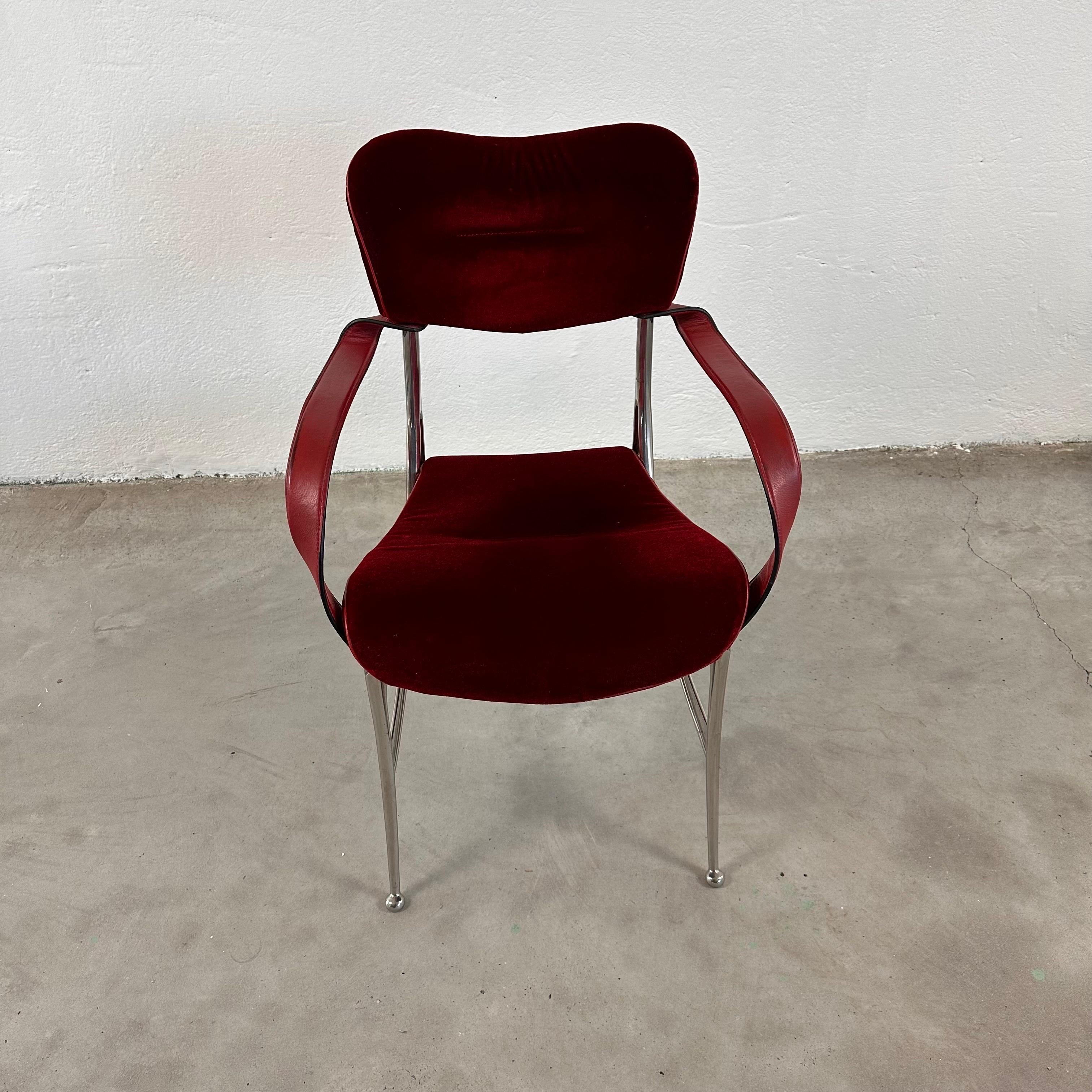 Lucas Armchair by Oscar Tusquets for Driade, 1987 For Sale 1