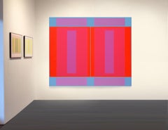 Contemporary Minimalist Color-field Abstract Painting - Untitled, 9-12-08