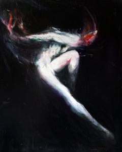 "Alma Negra". Contemporáneo, Figurativo, expresionismo, impresionismo, desnudo