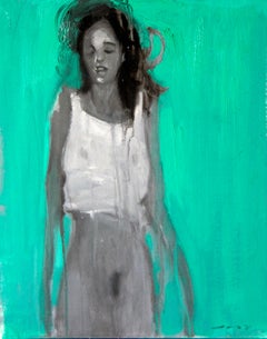 "Ophelia". Contemporaneo, Realismo, figurativo, espressionismo, impresionismo, nudo