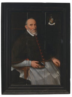 Porträt von Kardinal Matthias Hovius (Mechelen, 1542-Affligem, 1620)