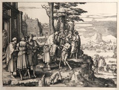 Le Retour de l'enfant Prodigue, Heliogravur von Lucas van Leyden