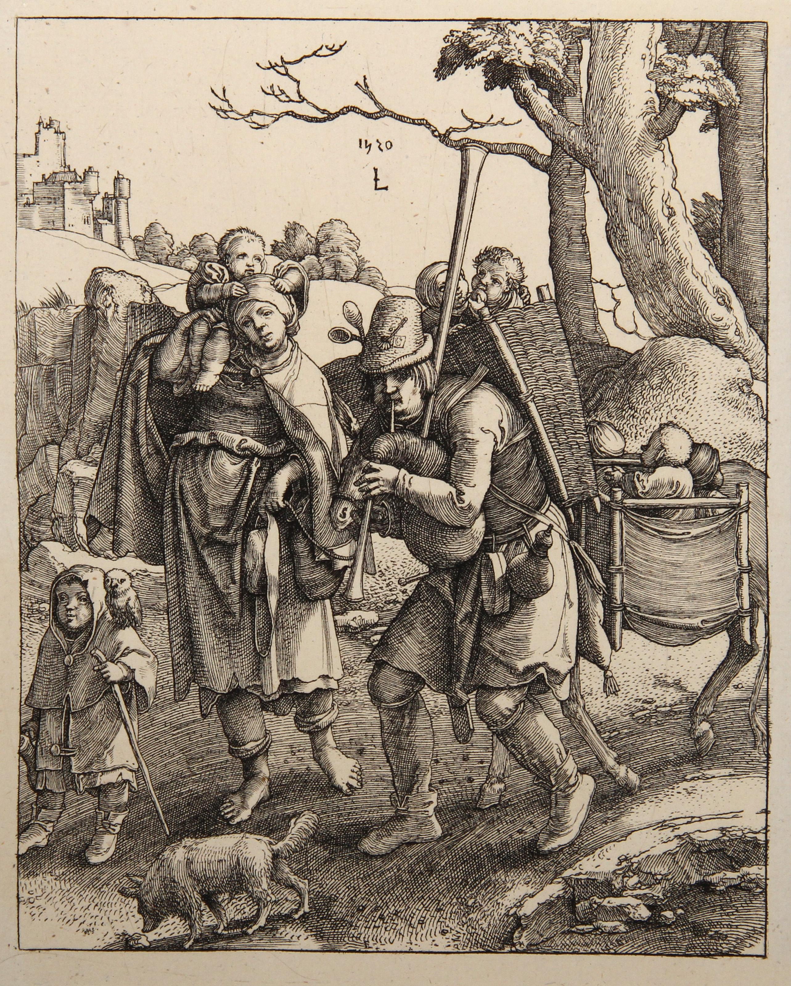 Künstler: Lucas van Leyden, Nach Amand Durand, Niederländer (1494 - 1533) - L'Espiegle, Jahr: 1873, Medium: Heliogravüre, Größe: 7.5  x 6 in. (19.05  x 15,24 cm), Drucker: Amand Durand, Beschreibung: Der französische Graveur und Maler Charles Amand