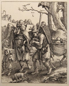 L'Espiegle, Heliogravur von Lucas van Leyden