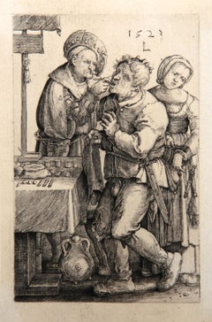 l'Operateur, Heliogravure by Lucas van Leyden