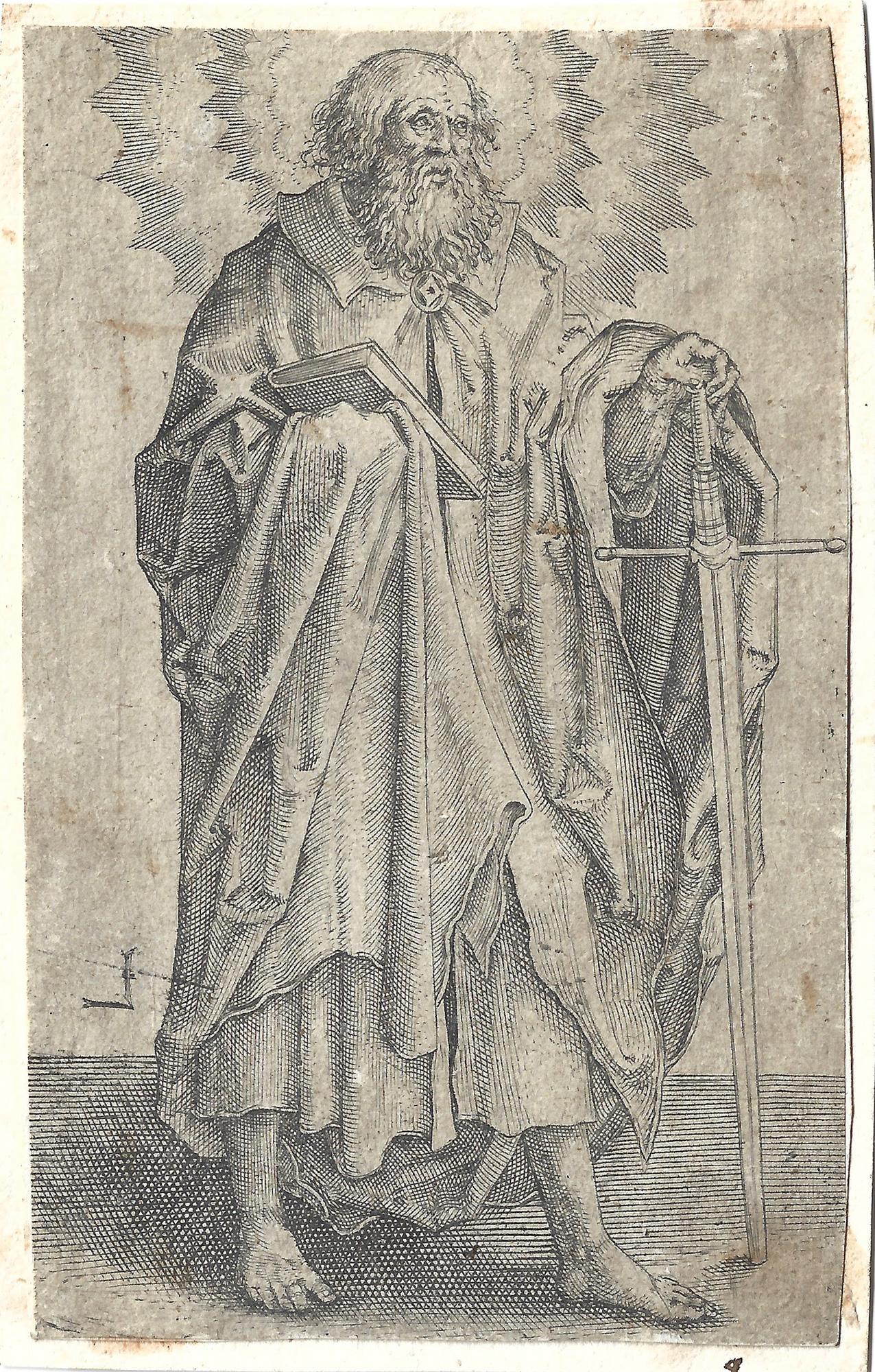 San Pablo, de la serie de los Santos de Pie