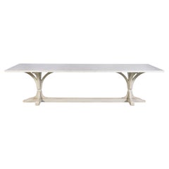 Lucca II 96" Dining Table - Stone Top