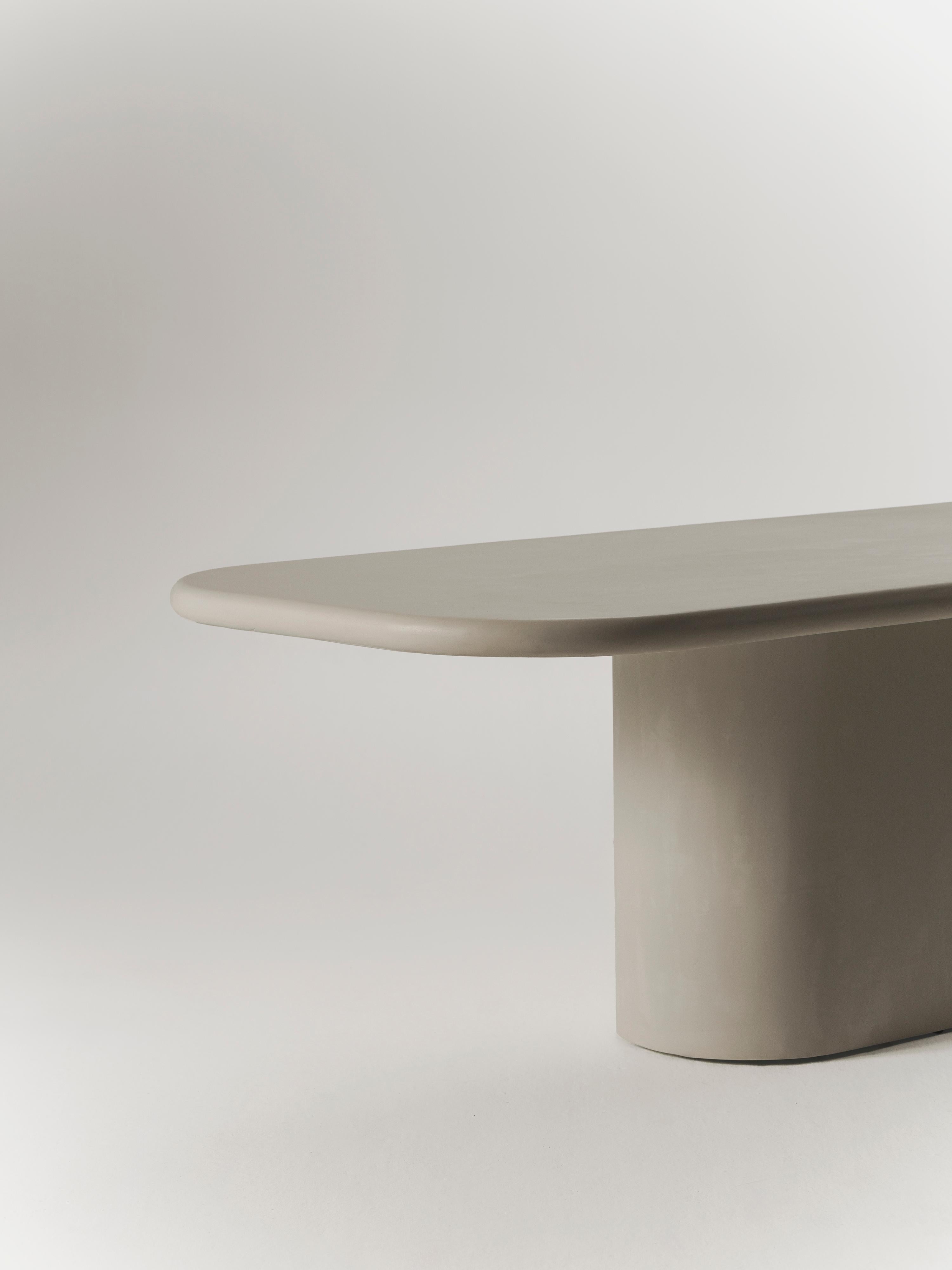 Spanish Lucca Microcement Dining Table by Marlot Baus For Sale