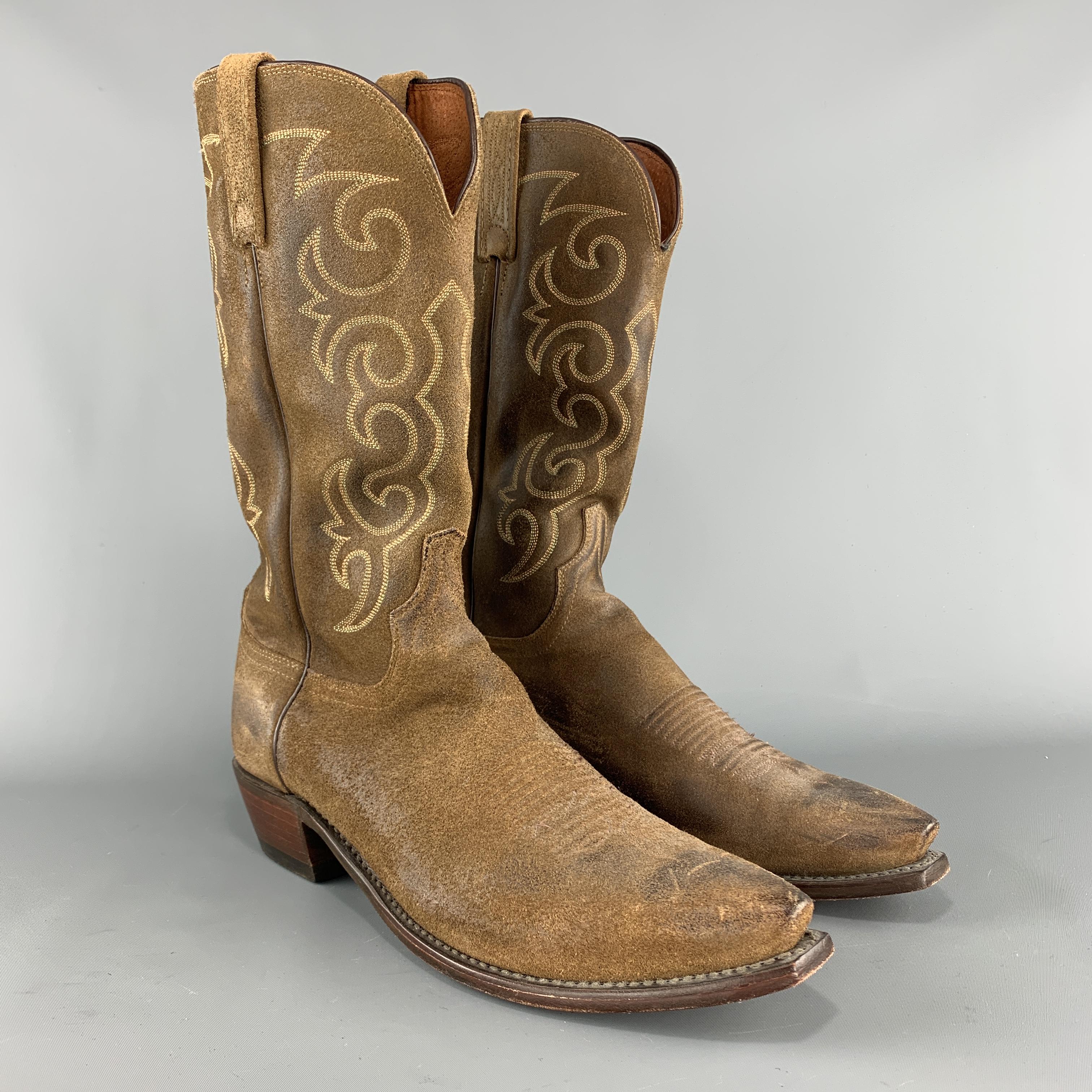 lucchese wingtip boots