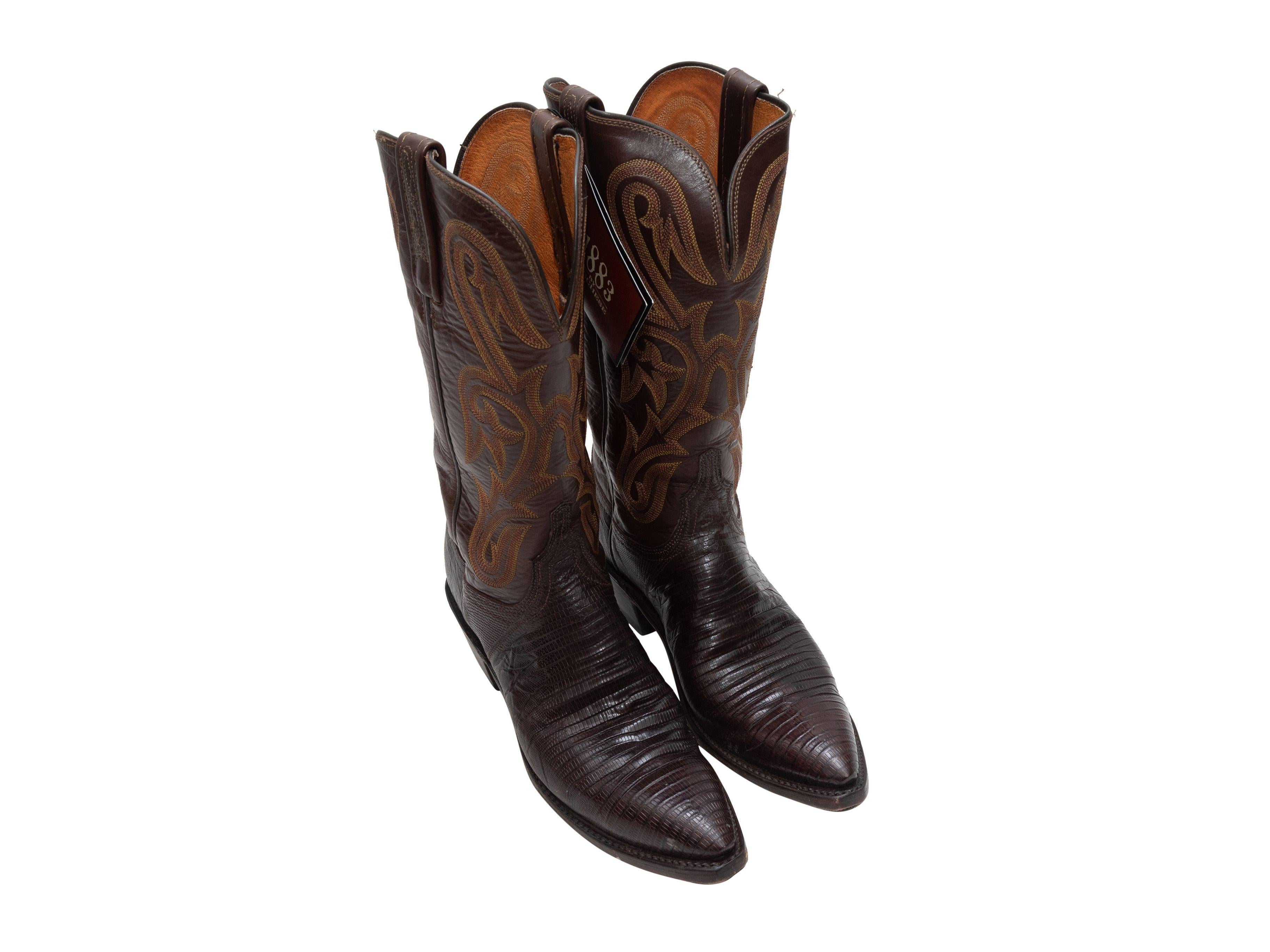 lucchese lizard boots