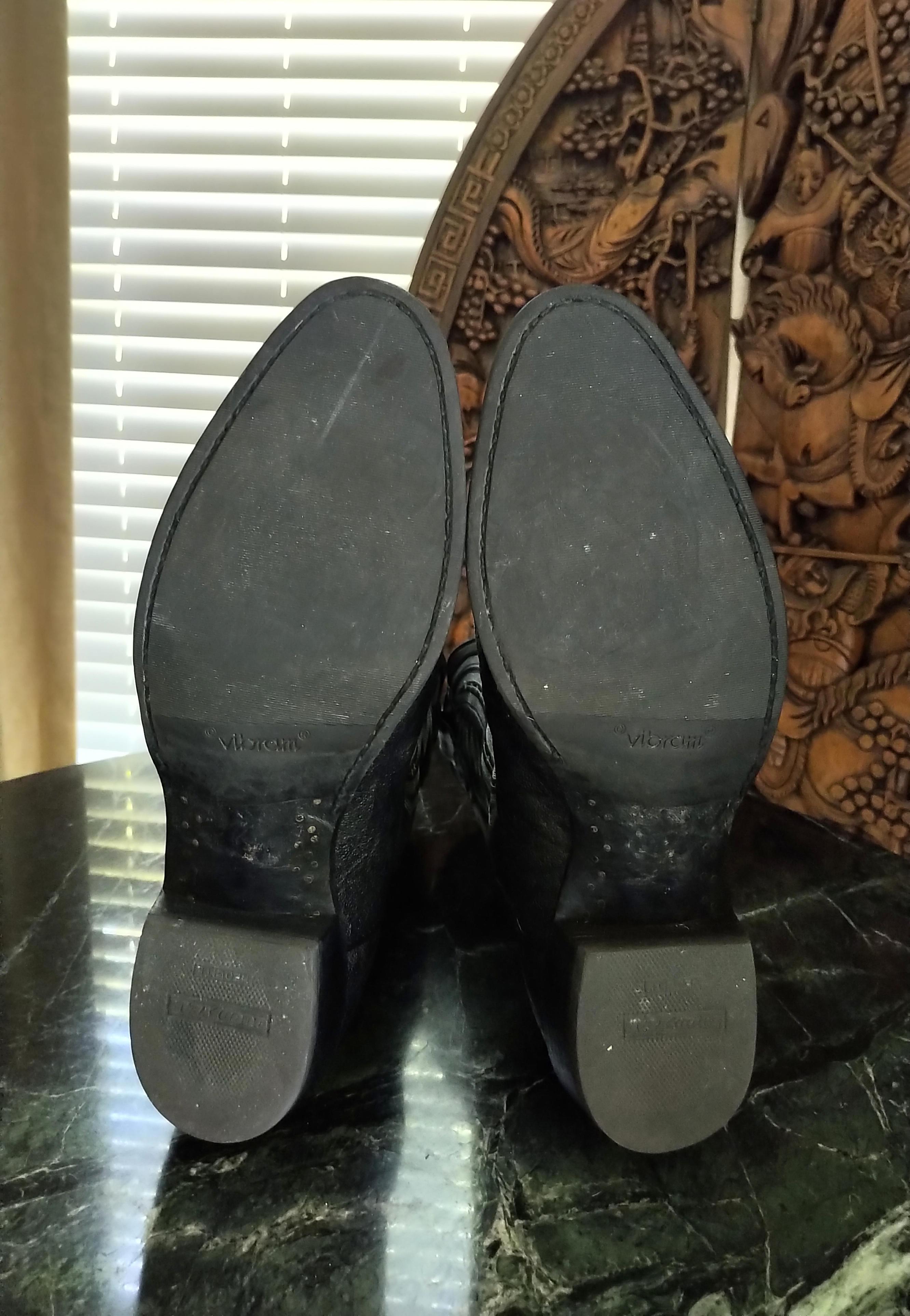 Lucchese Exotic Elephant Handmade Black 10.5 D Mens Western Cowboy Boots For Sale 2