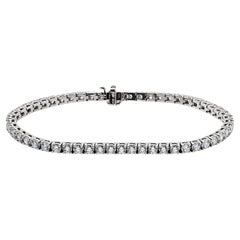 Luce 10 Carat Round Diamond Tennis Bracelet