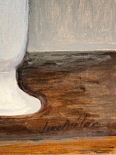 "Marigold" par Luce Brélaz - Huile sur toile - 38x46 cm