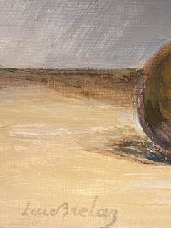 "Tailor's Case" by Luce Brélaz - Oil on Canvas - 38x46 cm