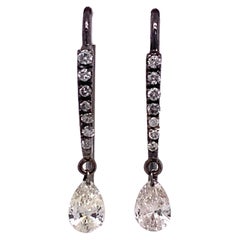 Boucles d'oreilles Lucea en or et diamants