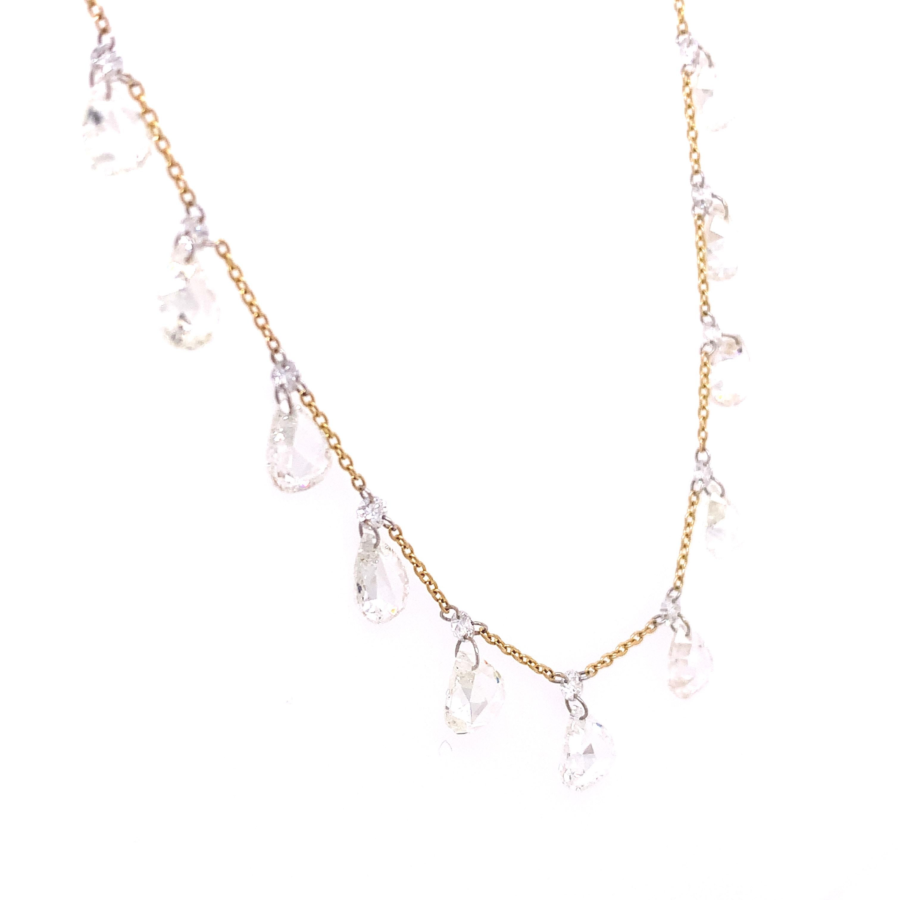 Contemporaneo Collana Lucea in oro e diamanti in vendita