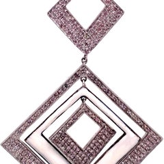 Lucea New York Diamond and Enamel Statement Earring