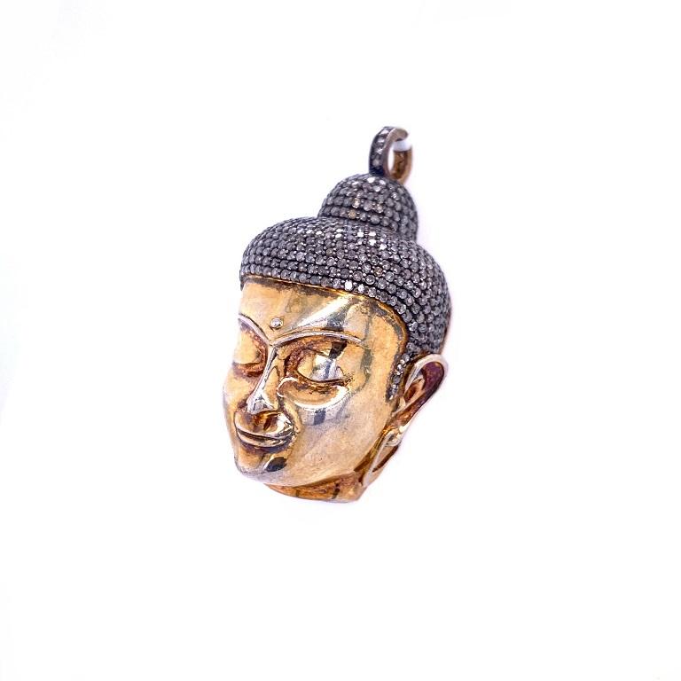 buddha face pendant