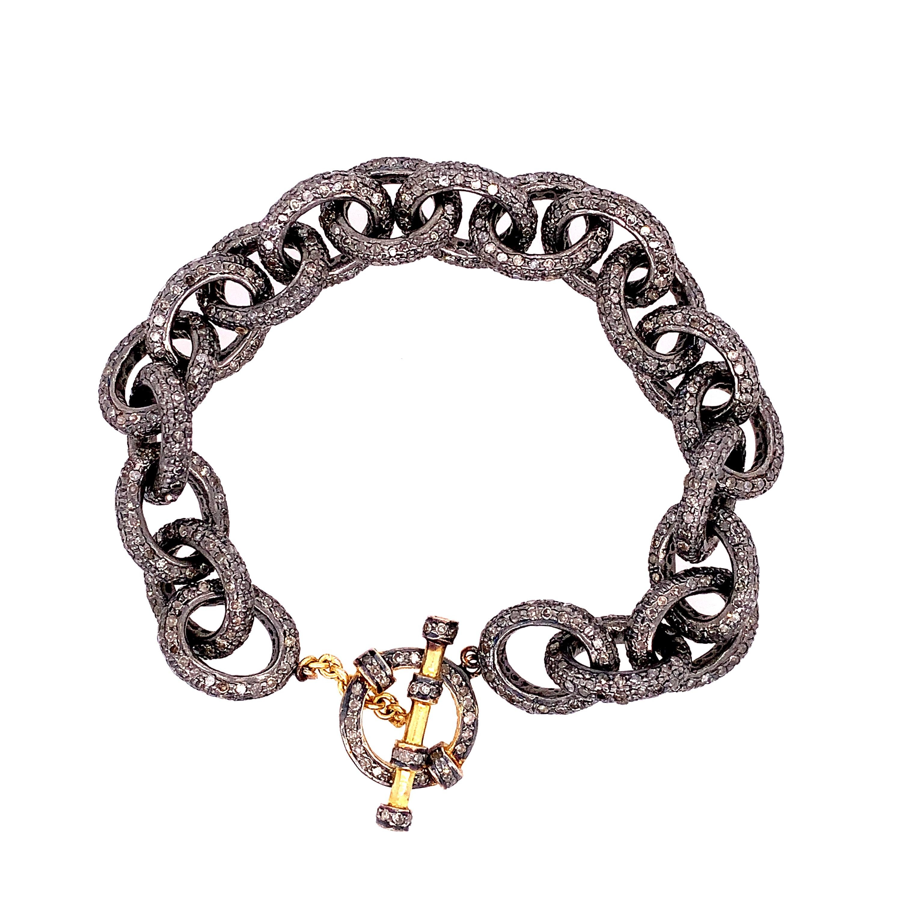 Lucea New York Diamond Chain Link Bracelet