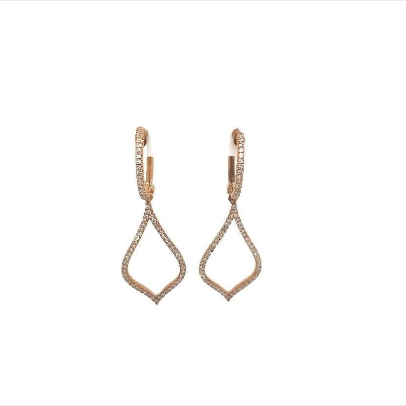 Contemporary Lucea New York Diamond Earrings For Sale