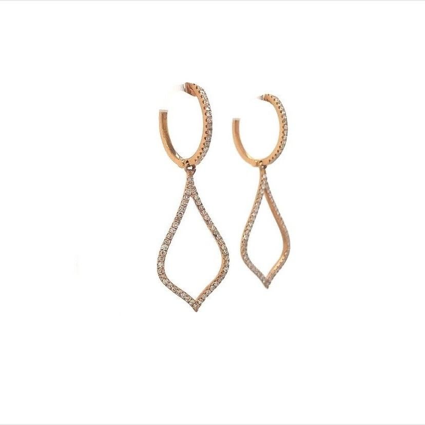 Women's Lucea New York Diamond Earrings For Sale