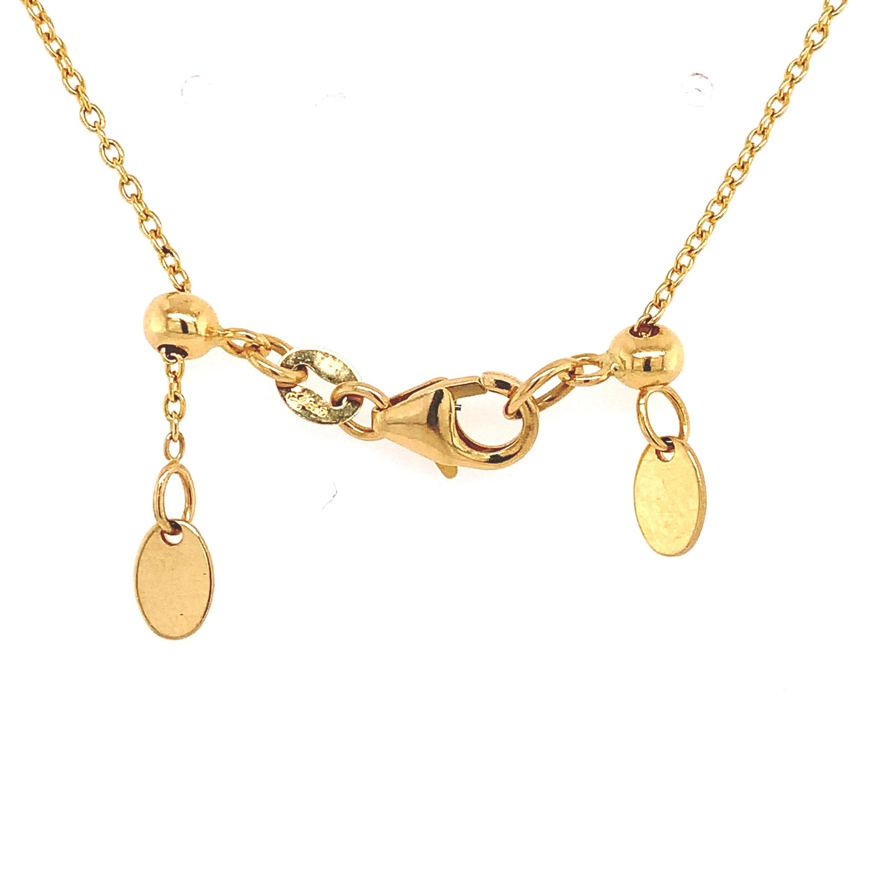Taglio a rosa Collana con diamanti Lucea New York in vendita