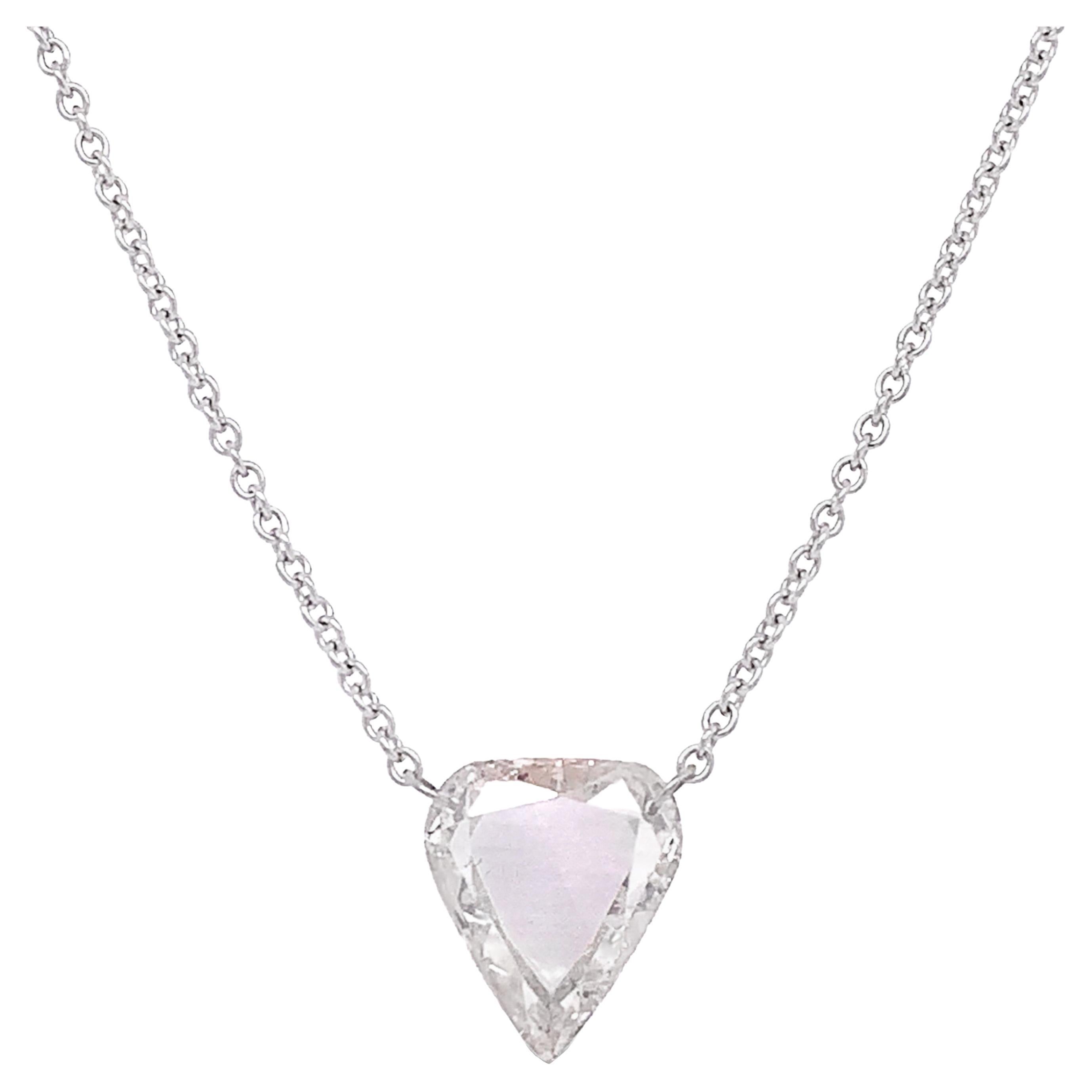Bulgari Lucea Diamond White Gold Pendant Necklace For Sale at 1stDibs ...