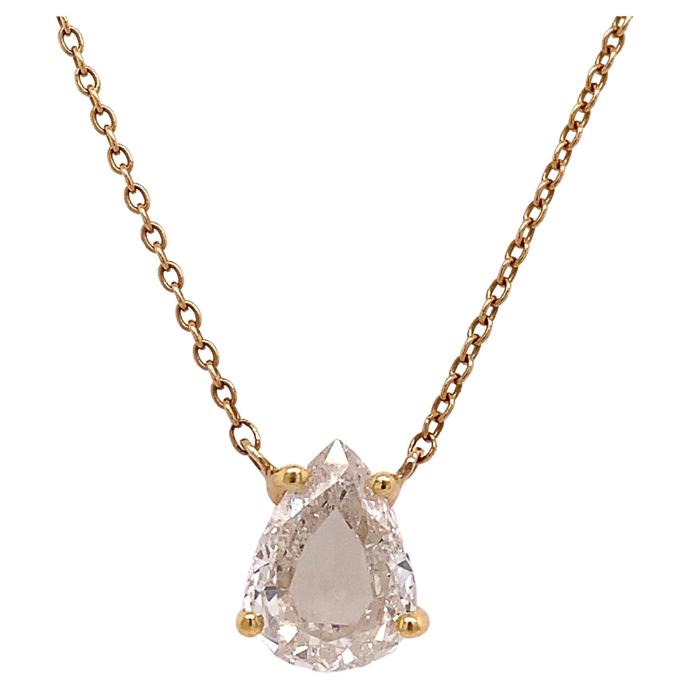 Lucea New York Gold & Diamond Pendant For Sale