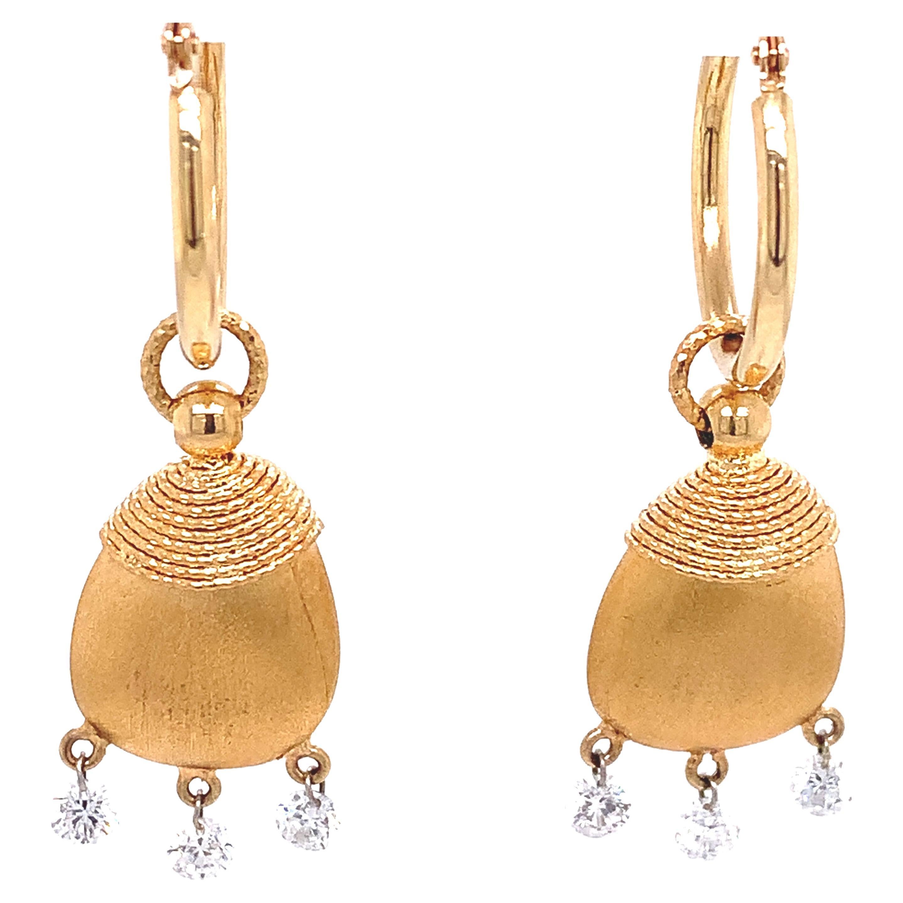 Lucea New York Gold & Diamonds Earring