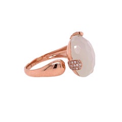 Lucea New York Moon Stone & Gold Ring