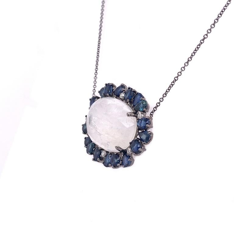 moonstone and blue sapphire together