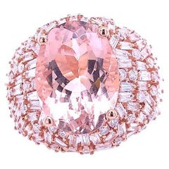 Lucea New York Morganite Diamond Ring